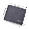 Casual Male Bifold Wallet Business Credit Card Holder Portable Coin Pocket  Male