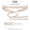 Small Shell Waist Chain Hollow Tassel Cotton Waistband New Dress Accessories  Women