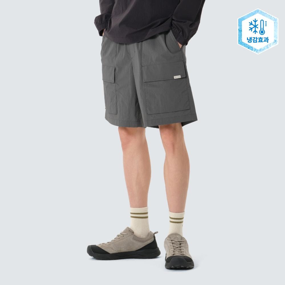 [Snowpeak] Route Pocket Shorts Dark Gray (S26MURHP68) 85(M)