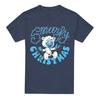 De Smurfen Unisex Volwassen Smurfige Kerst Smurfenbaby T-shirt