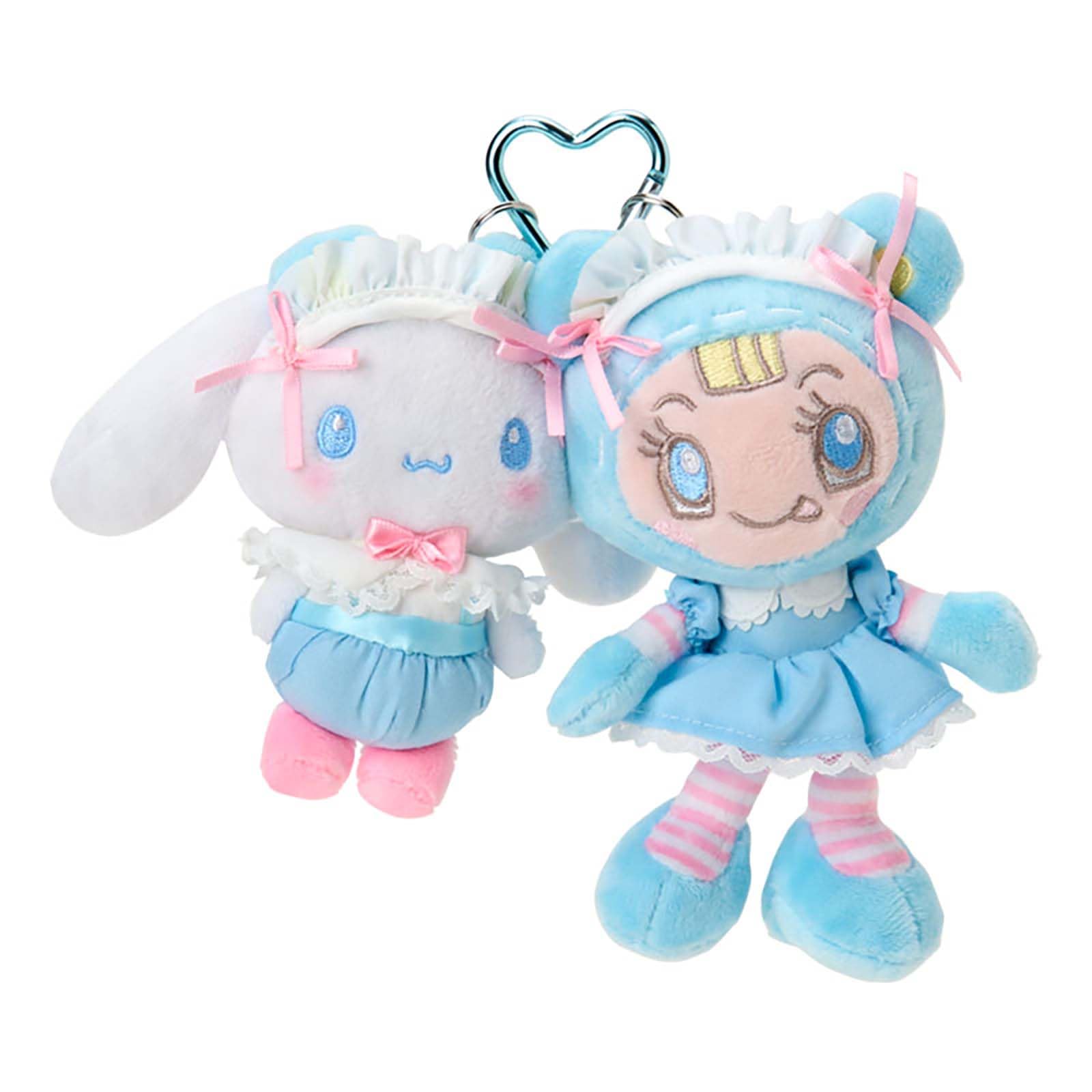 

Sanrio mezzo piano mascot ages 6 and product number 351938 holder, Cinnamoroll, up,