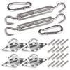 Stainless Steel Shade Sail Turnbuckle Set - Outdoor Hardware Accessories