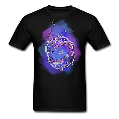 Pisces Shirt February March Zodiac Sign Birthday Gift Astrology T-Shirt