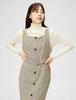 Lily Brown Straight Silhouette Jumper Skirt LWFO224057 Women's BEG 0