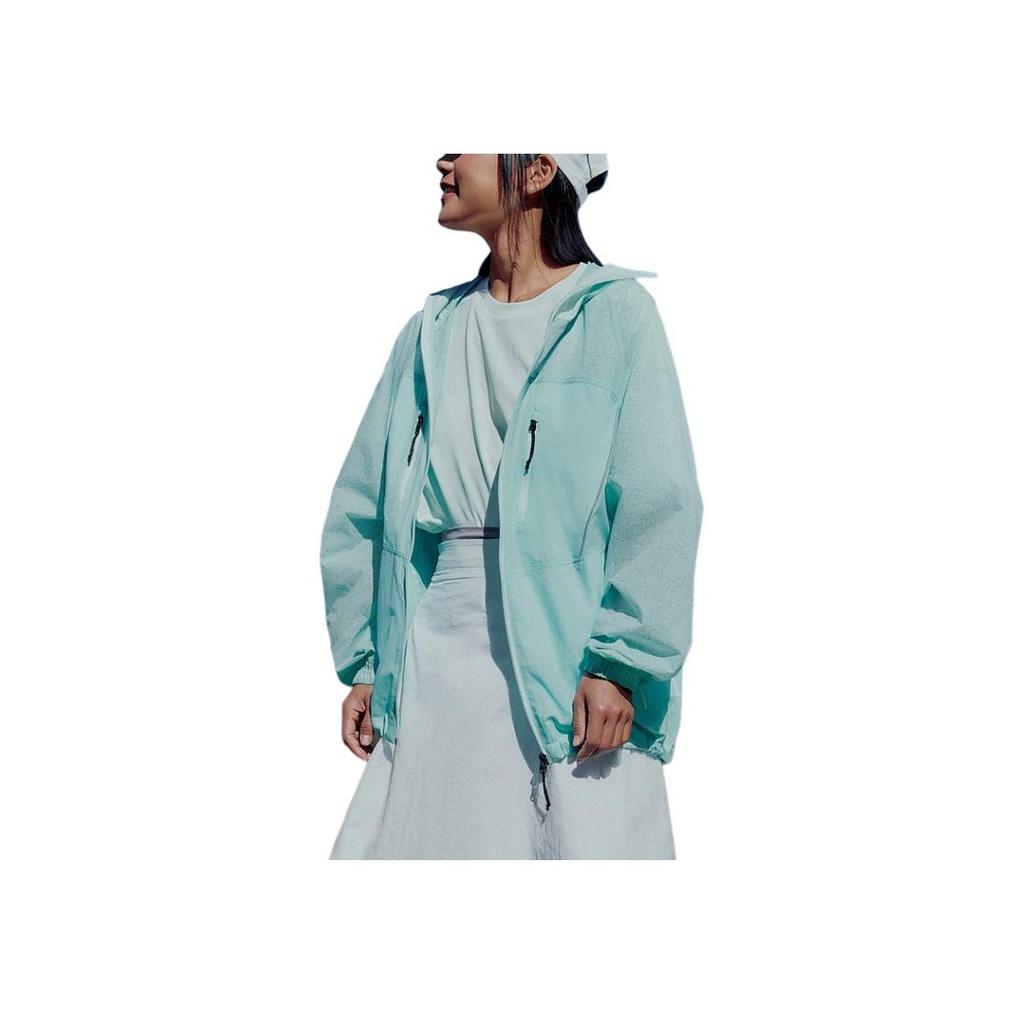Skechers Hooded Fashion Soft Sports Jacket Unisex Jacket Sky-Blue P225U028-05KH