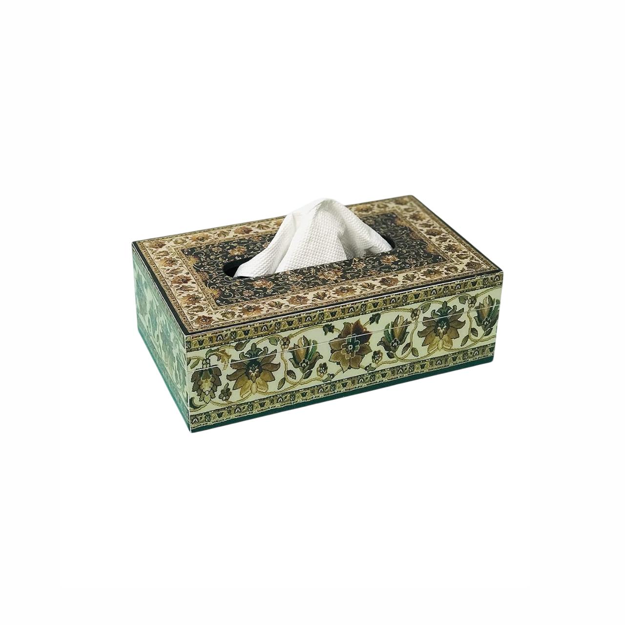 Салфетница из МДФ, Tissue Box for Table in MDF (23 x 14 x 8 cm, Jamawar),  Duli