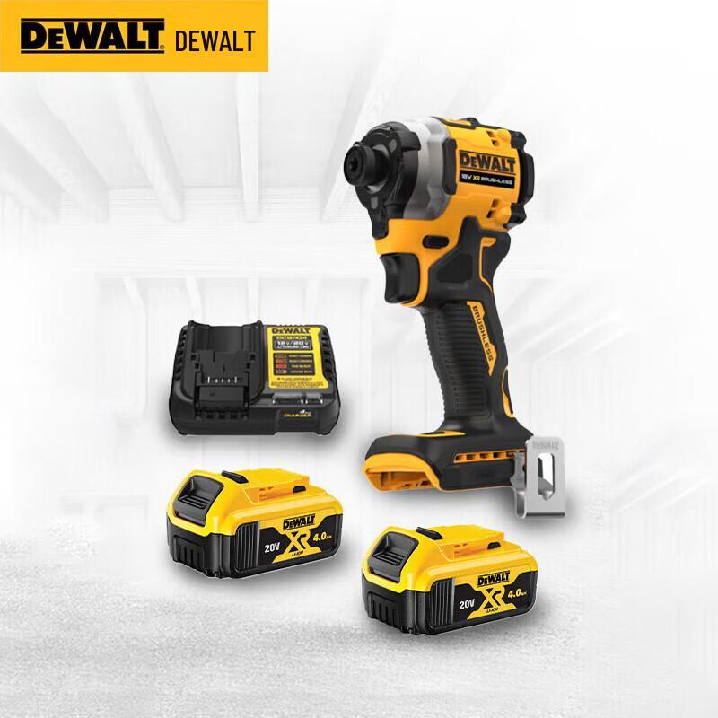 DEWALT 20V MAX* Brushless Cordless Impact Driver Kit CN Plug (adapter Included)