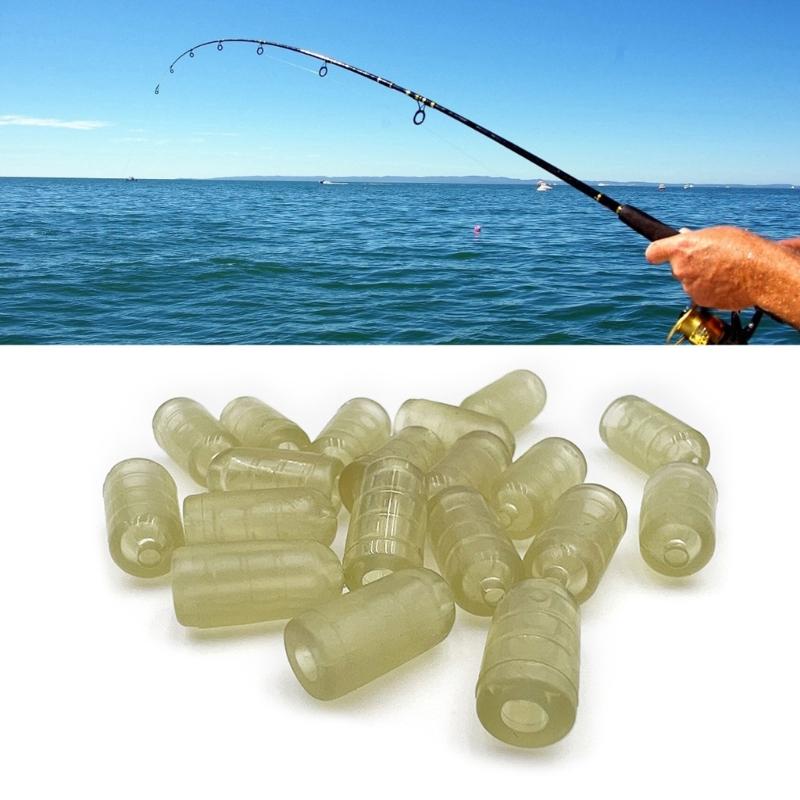 Fishing Beads Oval Round Beads Fishing Lures Sea Fishing Bead Fishing Tackle Tools for Stream Pool Lake River Fishing
