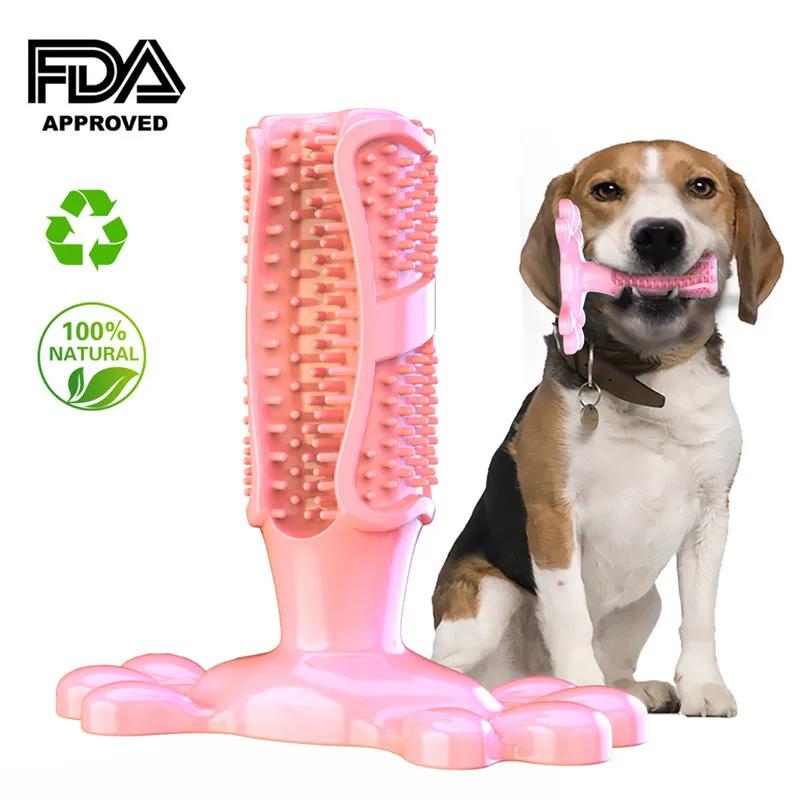 Cuttie Dog Toys for Large Dogs Toothbrush Squeak Toys for Small Dogs Puppy Chew Toy Dog Supply Accessories Pet Products