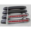ABS Carbon Car Accessories Plated Door Handle Bowl Cover Trim Paste Style For Toyota Prius Prius30 Xw30 2010 2011 2012 2013 2015