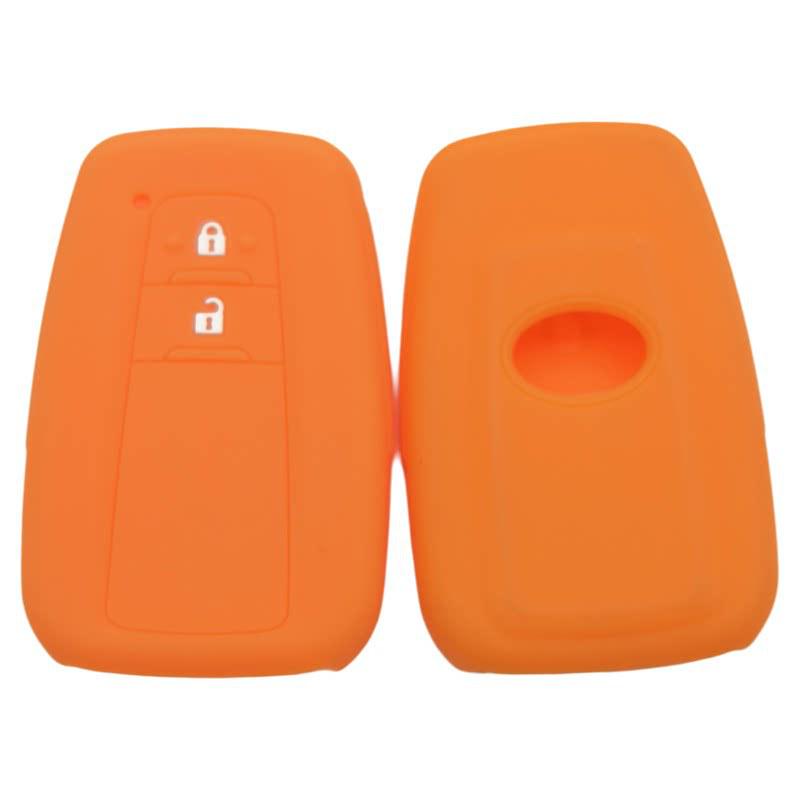 Toyota Two-Button Key Soft Silicone Case for Camry, RAV4, Corolla, Levin, Velanda