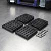 4Pcs Rubber material Stilt Pad Wear-resistant Replacement Kit Stilt Accessory  Tripod use