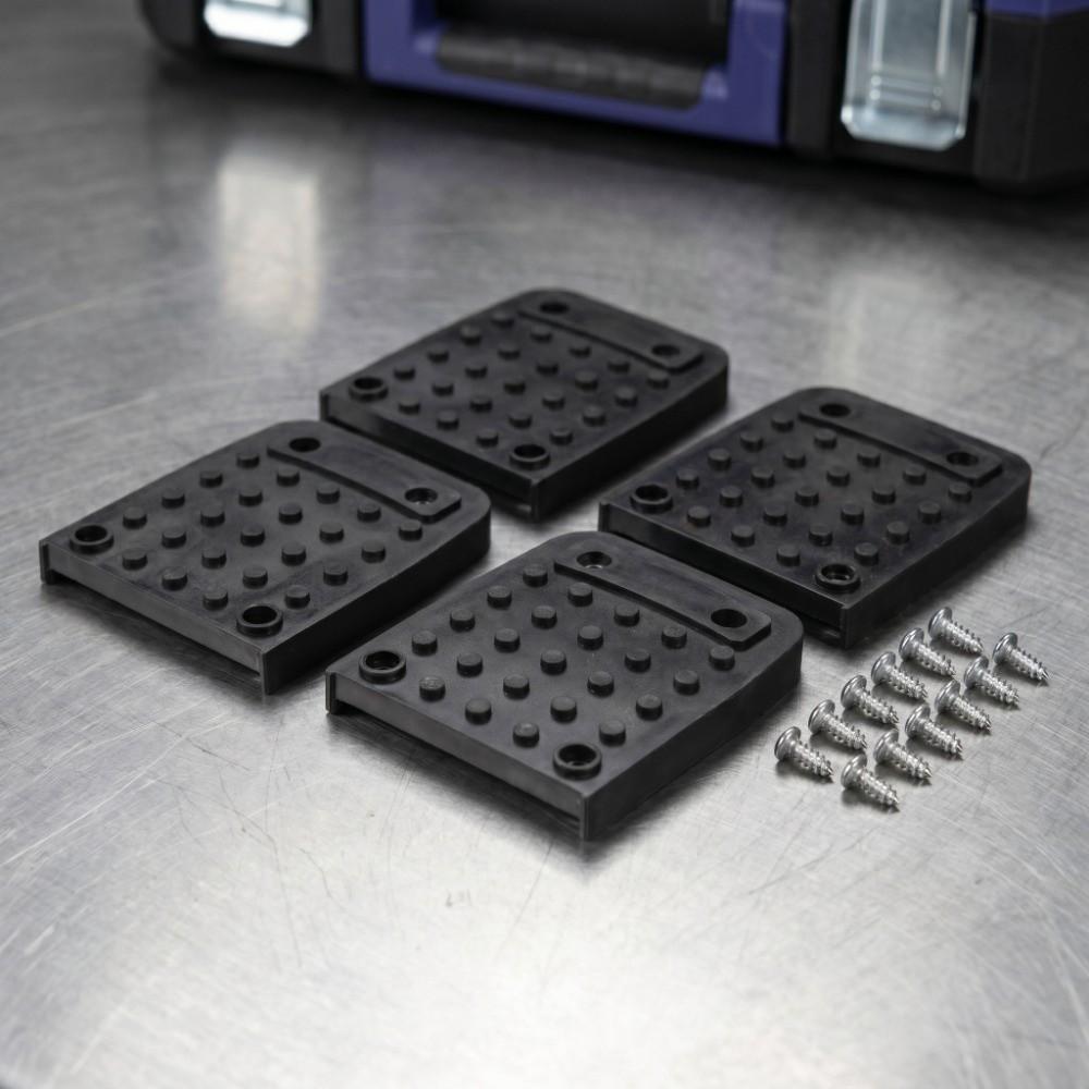 4Pcs Rubber material Stilt Pad Wear-resistant Replacement Kit Stilt Accessory  Tripod use