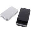 Small Metal Tin With Sliding Lid Sweets Lip Balm Beard Wax Cream Pills 8X5X1.5Cm