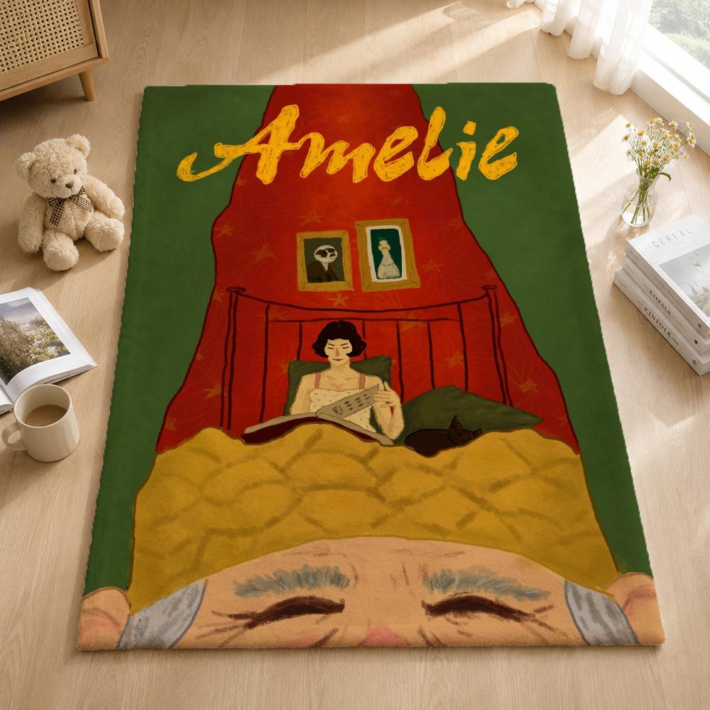 Movie A-Amelie Throw Blankets Soft Warm Flannel Blanket Bedding For Bed Living Room Home Sofa