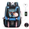 2026 New Katseye Kpop Print Backpack Teen Students Casual Daypack Lightweight Large-Capacity Travel Bookbag