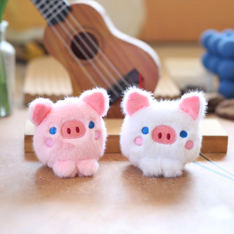 Cute Cute Pig Pendant Plush Toy Doll Cartoon Pig Bag Hanging Decoration Keychain Doll Doll