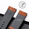 Vintage Oil Wax Genuine Leather Watch Strap 18mm 20mm 22mm 24mm Brown Black Watchbands for Samsung Galaxy Watch Band Bracelet