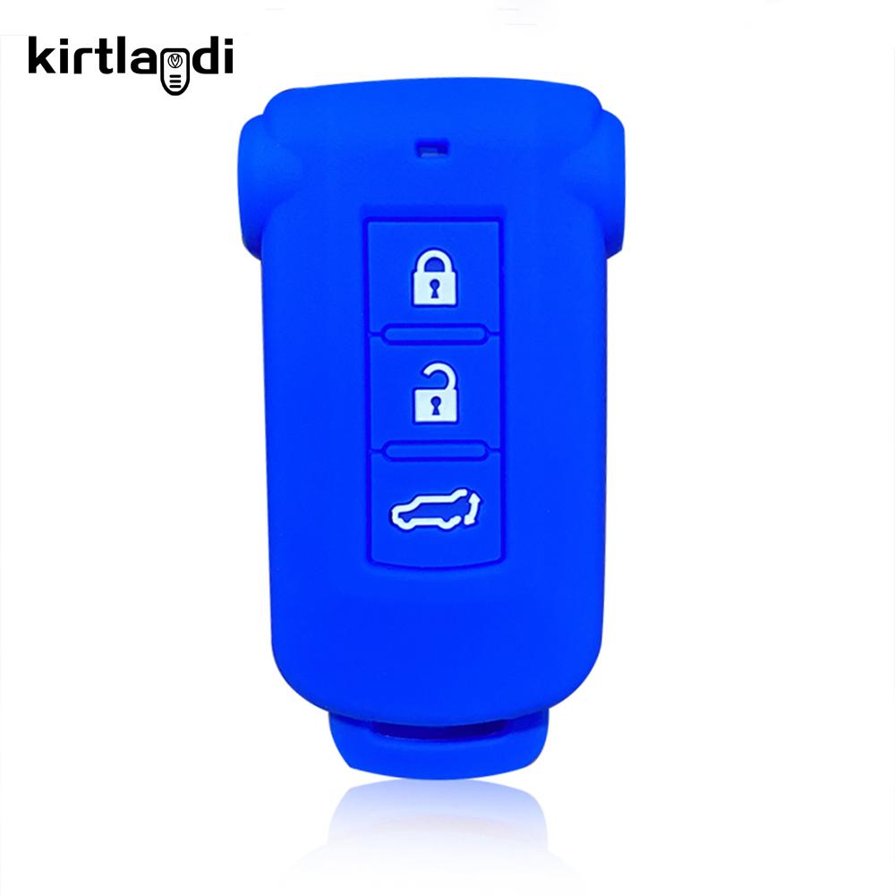 Kirtlandi For Mitsubishi Delica D5 Car Key Cover Case For Mitsubishi Outlander 2014 Pajero Delica Key Chains Car Accessories Bag