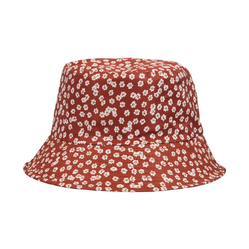 Hat Versatile Style Flower Print Womens Sunshade Hatscaps Fishermans