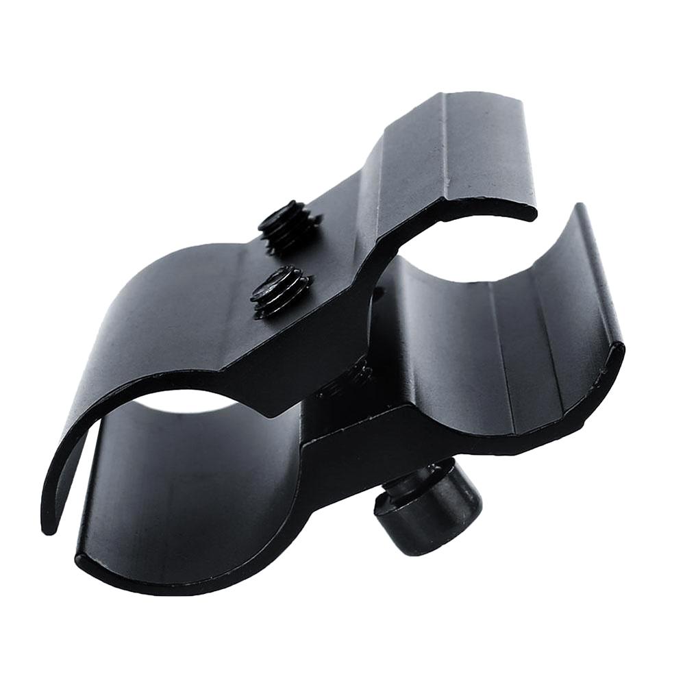 1Pc Metal Fixture QQ Clip 8 Word Bracket Metal Pipe Clamp Cable Clip Clamps Two 8 Word Clips 185 186 T2008 Black High Quality