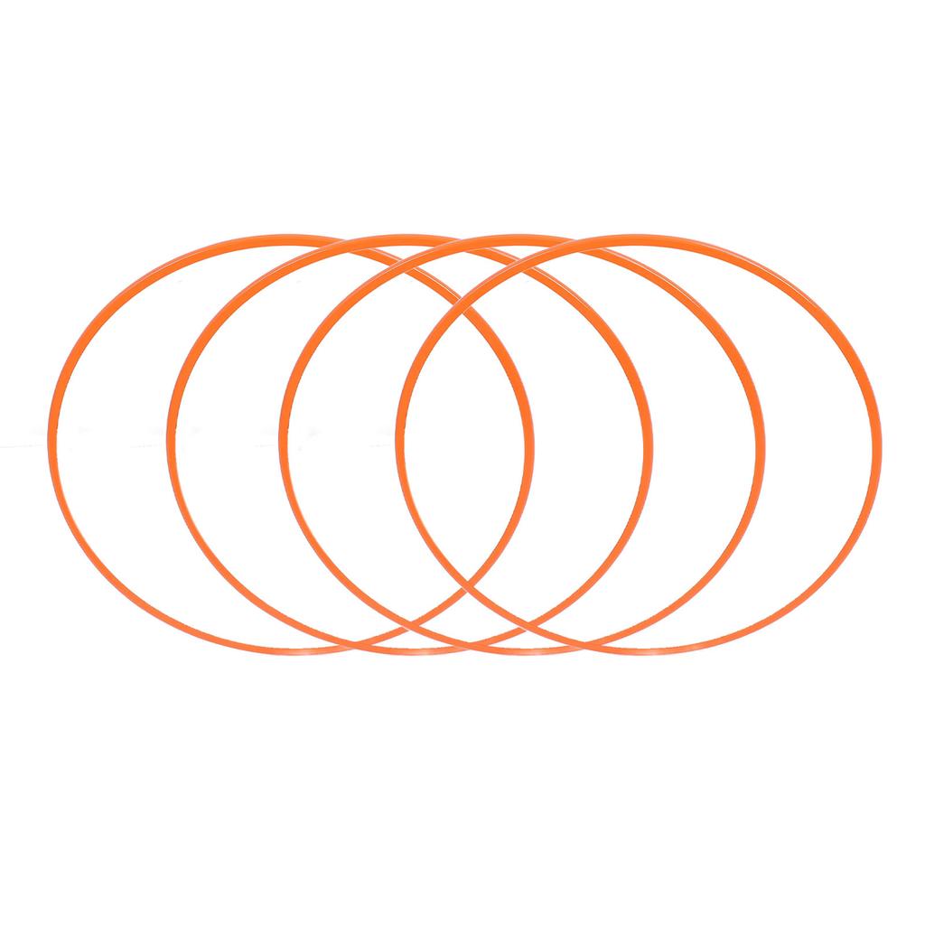 4 Pcs 20 Inch Wheel Rim Protector Orange Full Protection Self Adhesive Scratch Resistant Decorative Wheel Rim Ring