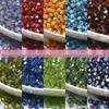 Premium 100-Piece 4mm Crystal Diamond Beads for DIY Headdress Hairpins