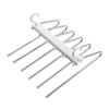 Hanging Hole Foldable Pants Hangers Stainless Steel Multifunctional Trouser Rack  Jeans
