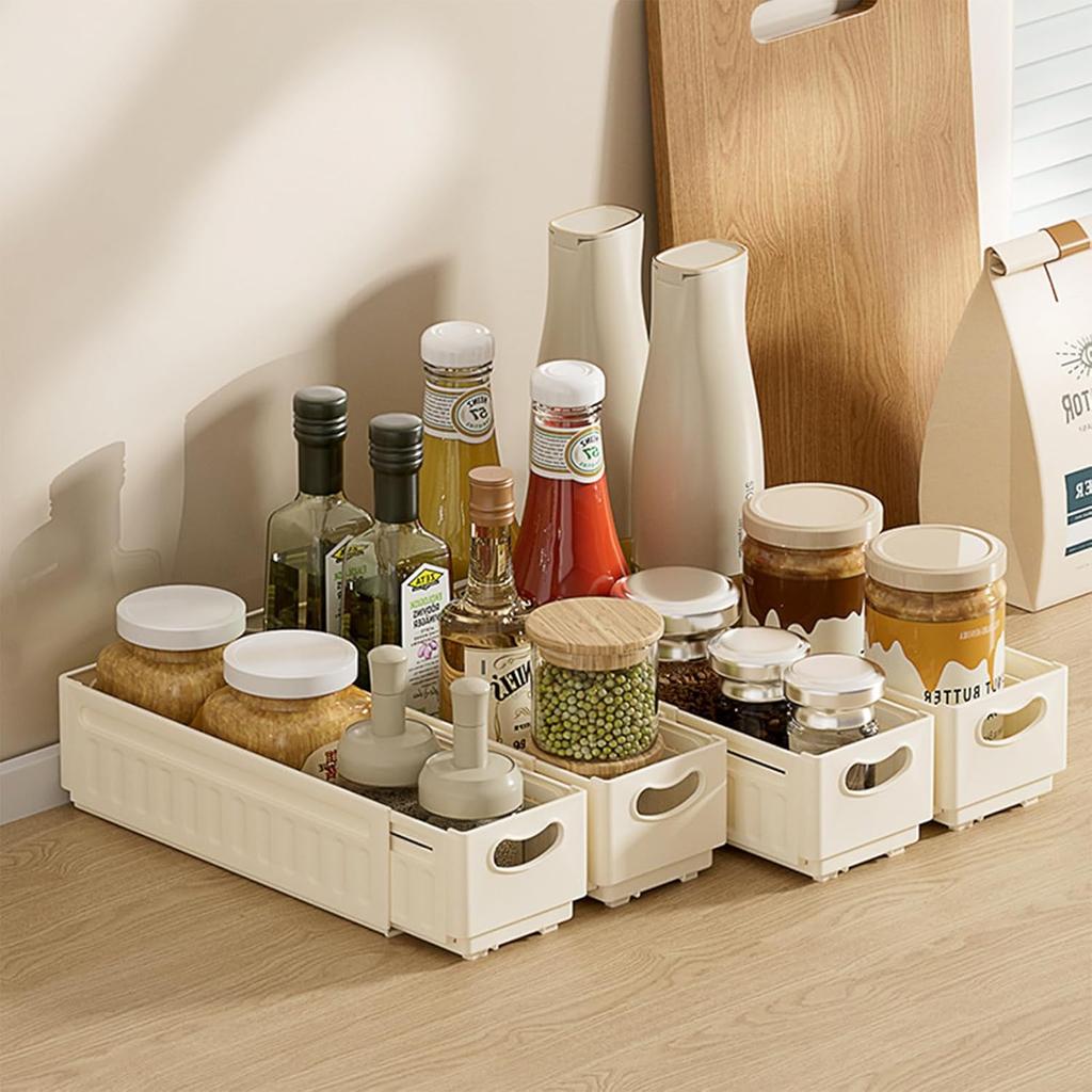 1pc Multi Function Storage Box Underwear Storage Box Retractable Drawer Cabinet Storage Box Large-capacity Home Classification