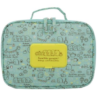 Sunstar Stationery Sumikkogurashi Etui na chusteczki dezynfekujące Saszetka Seapo 5511254A &mom
