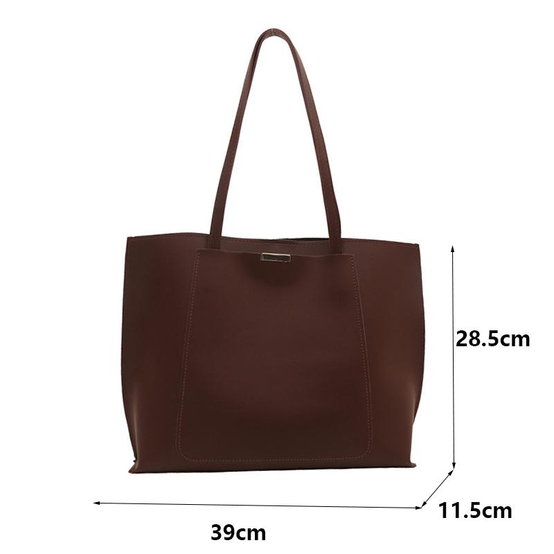 Hochwertige PU-Leder Schulter Crossbody Tragetasche Große Kapazität Handtasche Geldbörsen Marke Luxus Designer Damen Taschen