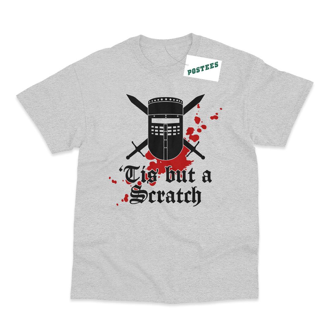 

26 Tis But A Scratch Black Knight Inspired By Monty Python And The Holy Grail Tee Unisex T-Shirt XL