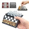 Magnetic Pieces Magnetic Chess Folded Design Portable Chess Folding Chess  Competition Use