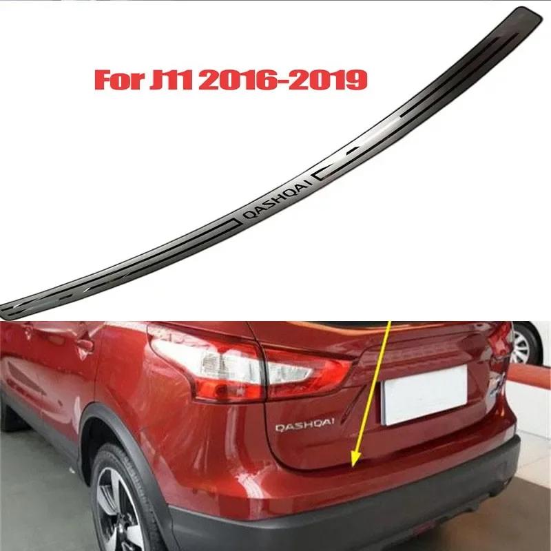 Per Nissan Qashqai J10 J11 2007 2008 2009-2018 Acciaio Inossidabile Protezione Soglia Posteriore Bagagliaio Pedale Antigraffio