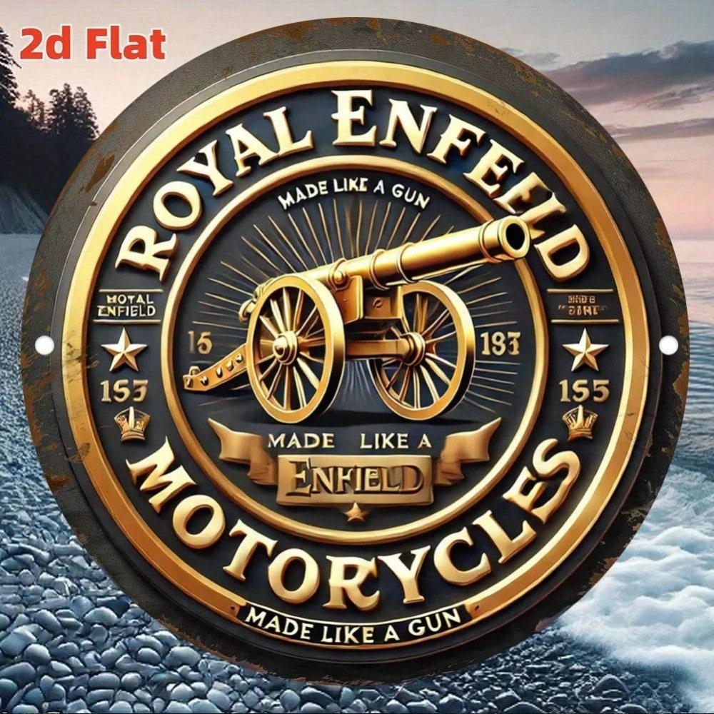 Vintage Royal Logo Metal Tin Sign Home Bar Decor Wall Plaque