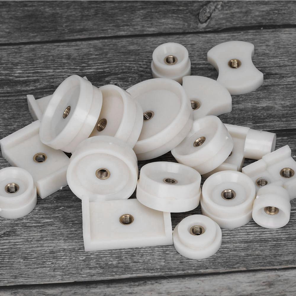 Professional 20 Pcs Set Watch Repair Tool White Color Back Case Press Dies Watch Case Press Die Kit Back Cover Press