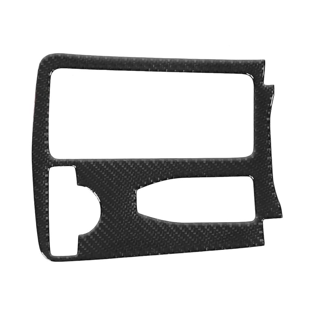 Carbon Fiber Gear Shift Panel Cover Trim for Mercedes Benz W204 W212 Classic Style