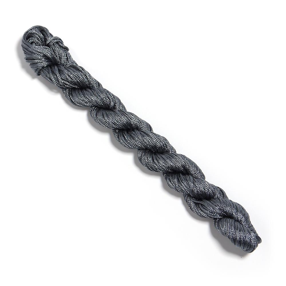 1/1.5mm Multicolor Nylon Cord Chinese Knot Thread Braided String for Jewelry Making Bracelet Tassels Beading Thread Supplies