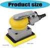 Industrial 75x100mm Square Air Sander Polishing Tool With Ergonomic Handle For Smooth Polishing Work Auto Repair
