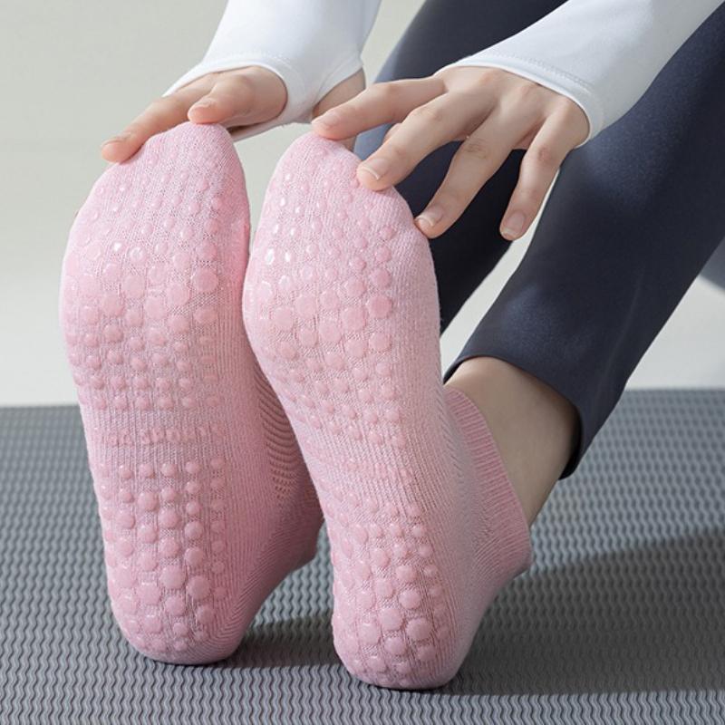Women's Sports Comfortable Yoga Socks Candy Color Silicone Anti-slip Pilates Socks