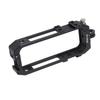 Aluminum Alloy Utility Frame Action Camera Protective Cage Case with Cold Shoe Mount 1 4 Inch Screw Hole for X2