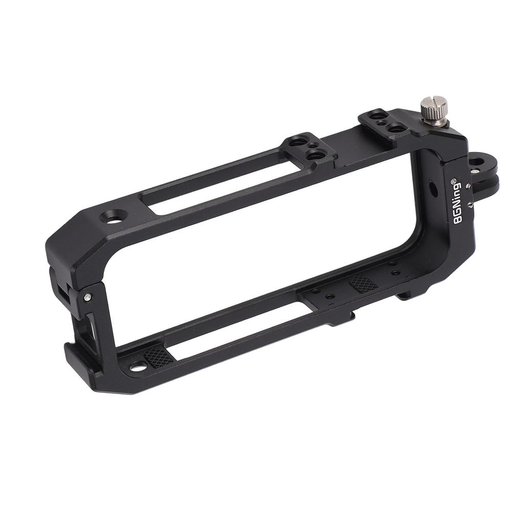 Aluminum Alloy Utility Frame Action Camera Protective Cage Case with Cold Shoe Mount 1 4 Inch Screw Hole for X2