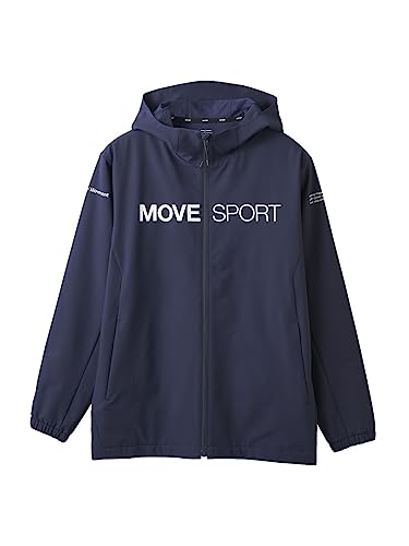 DESCENTE AIRY TRANSFER Light Warm Full-Zip Hoodie NV M