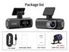 Cross-Border V22 4K HD Front & Rear Dual-Recording Dash Cam with GPS Trajectory & Mobile Connectivity