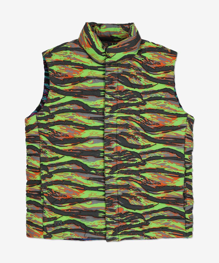 Erl Teive Padded Vest - Green / Erl06J007Green