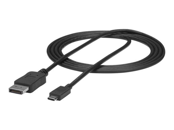 Câble Adaptateur USB Type-C Vers DisplayPort - STARTECH.COM - 1,8 M - 4K60Hz - Noir