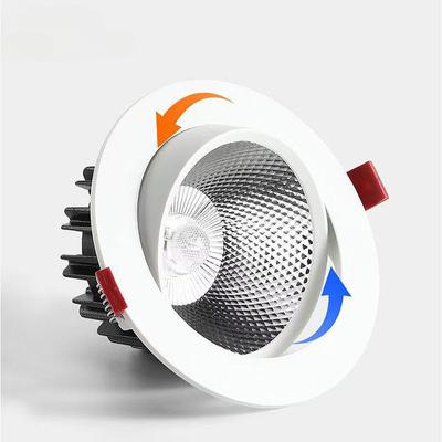 Dimmbare LED-Downlights 7W 9W Spot Lichter 12W 15W AC90V-260V 5W 18W 24W COB Chip Einbau Decke Lampen Für Home Beleuchtung