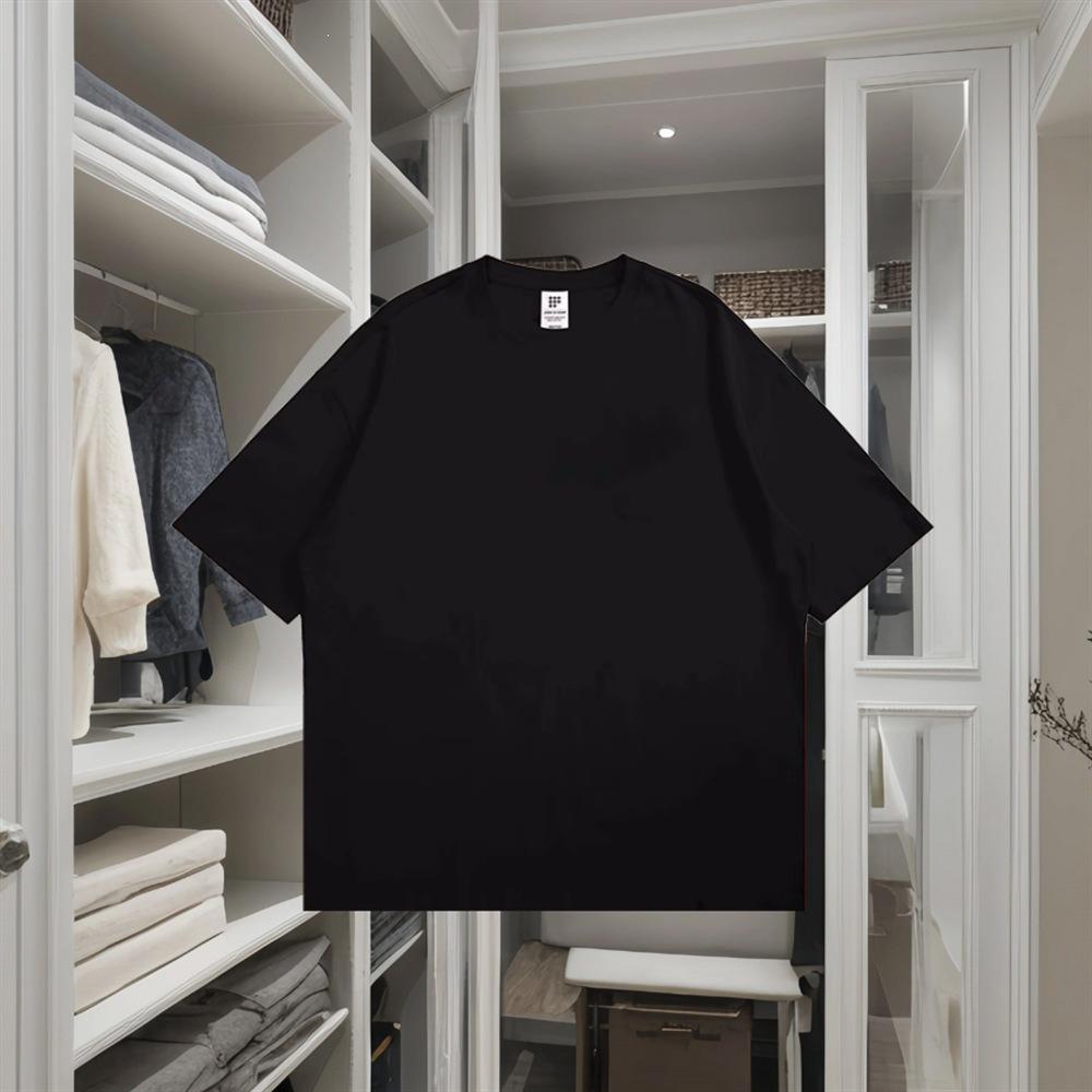 Women s summer loose cotton short-sleeved t-shirt women s combed Xinjiang cotton top women s breathable heavy short-sleeved women s pure cotton [70~100] pounds