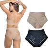Slip a vita alta da donna, mutandine senza cuciture, rete trasparente, alta elasticità, controllo pancia, shapewear, intimo in seta di ghiaccio, lingerie sexy