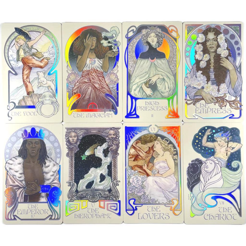 Ethereal Visions Luna Edition Tarot Waite Tarot Japanese Instruction Manual Authentic I.I.J. Tarot Cards, Edition, Reading, Included,